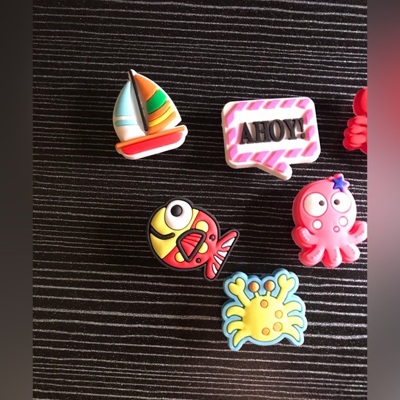 Crab & Sea Themed Croc Charms *Bundle 3 Save 20%* - Picture 2 of 5